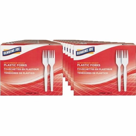 Genuine Joe FORK, HVY WGT, BXD, 4000CT, 40PK GJO0010430CT
